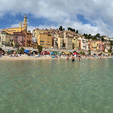 דירות מנטון Mansfield Vue Carte Postale Terrasse Piscine Calme Port A 200M A Pied מראה חיצוני תמונה